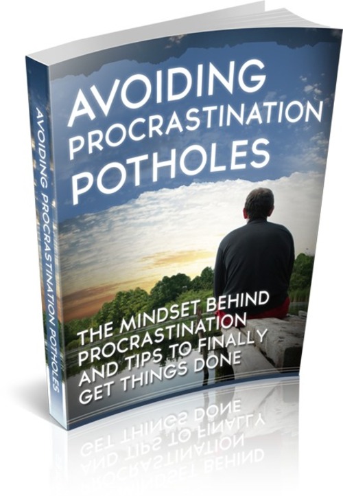 Product picture Avoiding Procrastination Potholes
